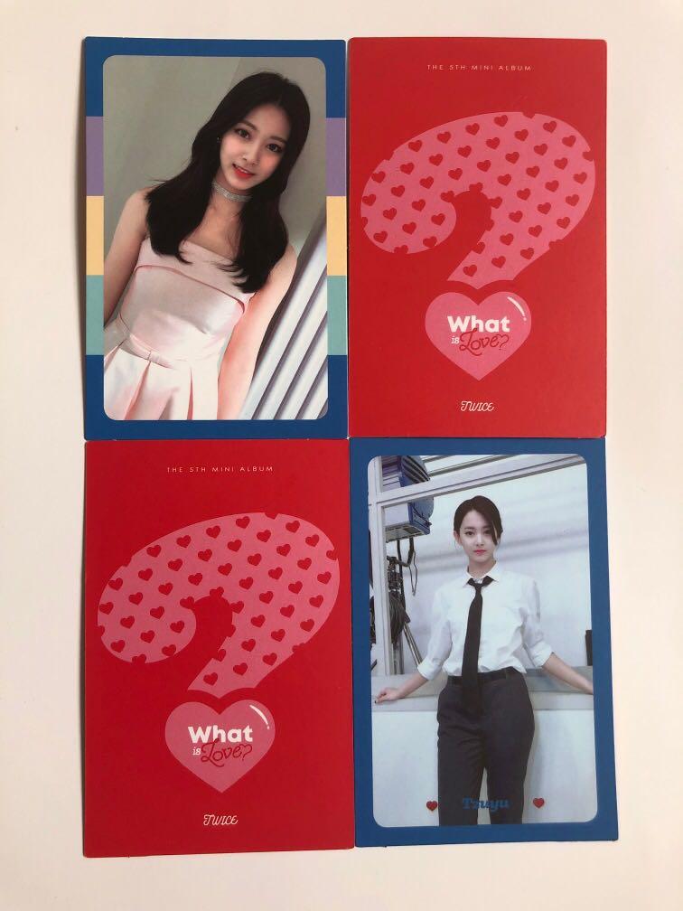 Clearance Twice Tzuyu What Is Love Photocard Entertainment K Wave On Carousell