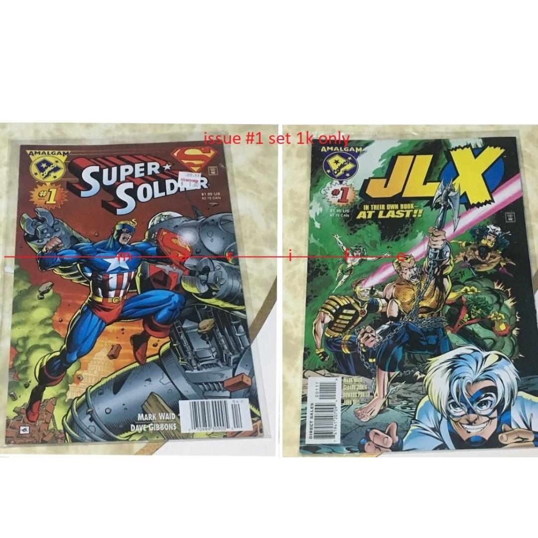 comics books no1 amalgam capt america superman (Category: Comics & Manga) located in Manila. Submitted by marife.saavedra (Listing ID 244913578, Image 1). Description: check photo co'z it's a part of detail text me for price's / other detail's that's not in the adds please be sure you know the item your planning to avail don't expect to much for use item some dust, rust, discoloration, scratches, dent, always check the photo & read details before