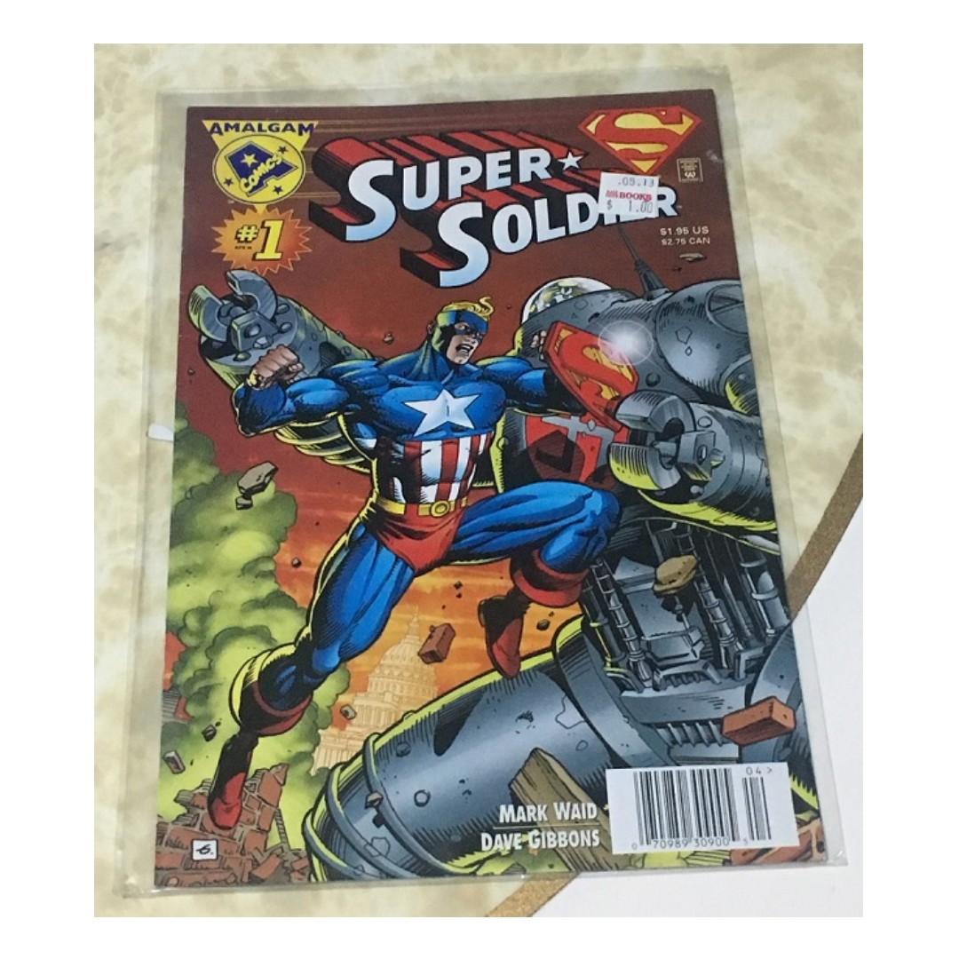 comics books no1 amalgam capt america superman (Category: Comics & Manga) located in Manila. Submitted by marife.saavedra (Listing ID 244913578, Image 3). Description: check photo co'z it's a part of detail text me for price's / other detail's that's not in the adds please be sure you know the item your planning to avail don't expect to much for use item some dust, rust, discoloration, scratches, dent, always check the photo & read details before