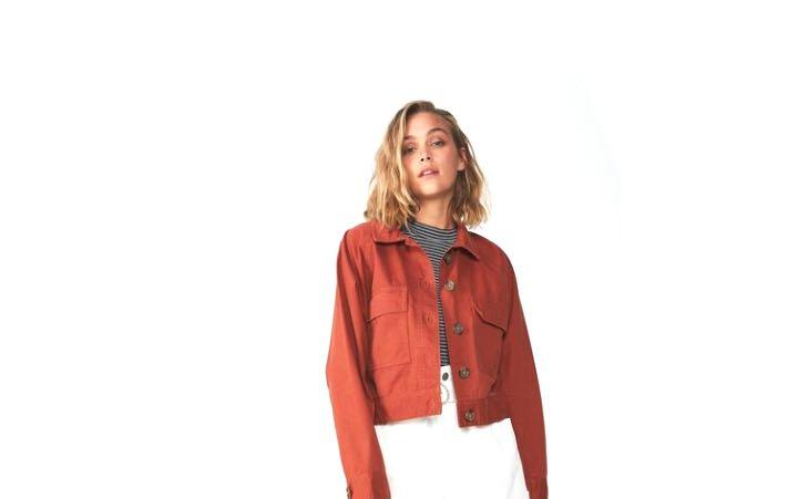 Cotton on cropped jacket clearance