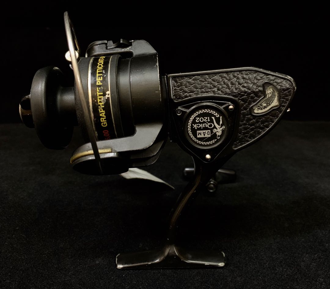 D.A.M spinning reel vintage quick 1202