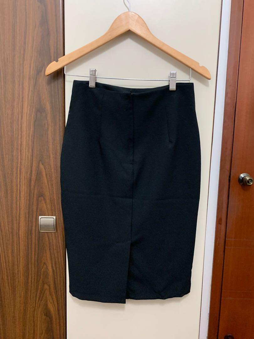 Black work skirt size cheap 6