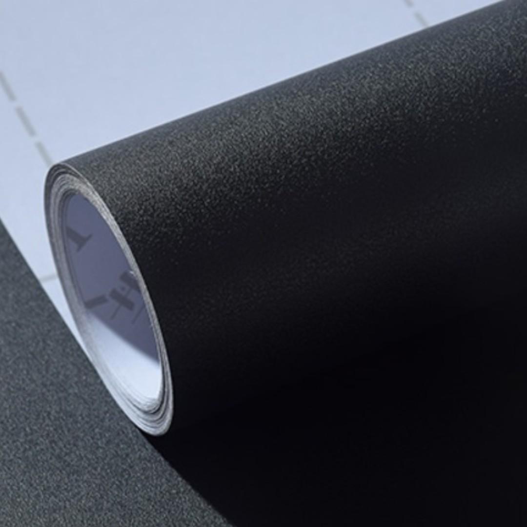 Easy To Diy Black Matte Contact Paper Wall Decor Minimalist Decal