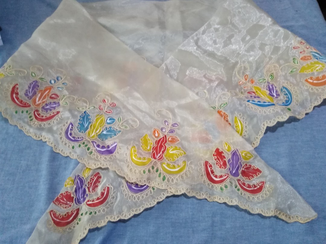 shawl for filipiniana