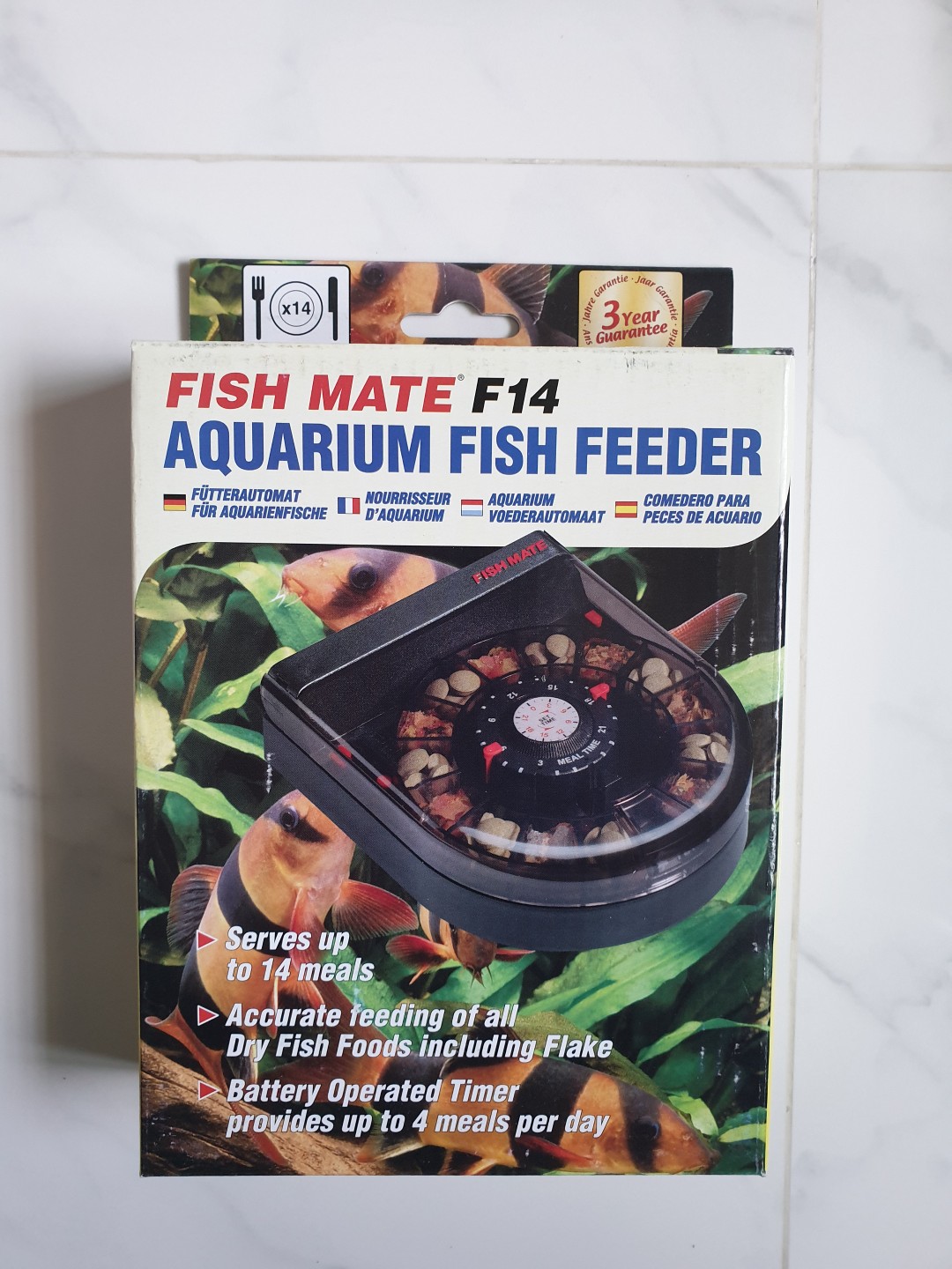 Fish Mate F14 Aquarium Fish Feeder (automatic), Pet Supplies, Homes