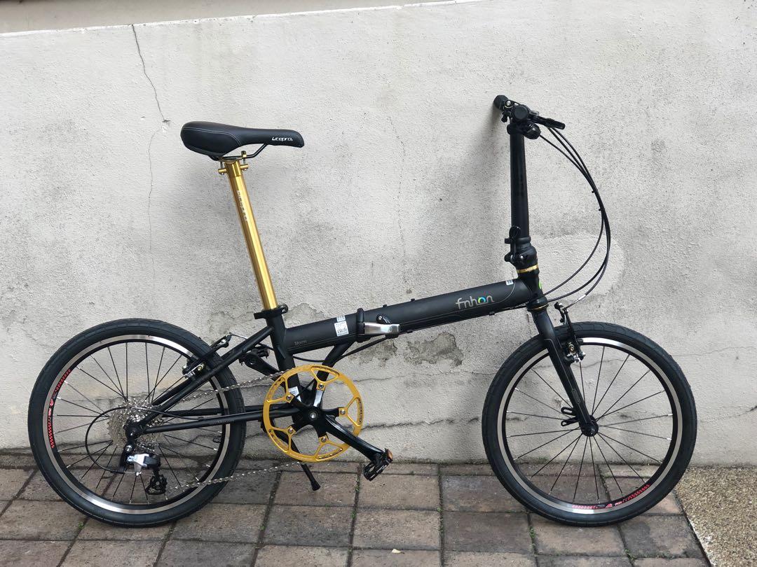 Fnhon storm 20 chromoly folding bike Sports Equipment Bicycles