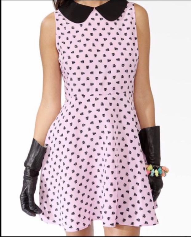 Forever 21 hello kitty line dress (Category: Dresses) located in Manila. Submitted by beababe123 (Listing ID 244925651, Image 1). Description: Used once only .