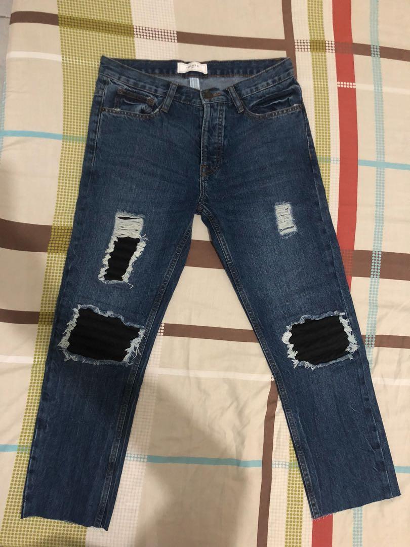 forever 21 cropped pants