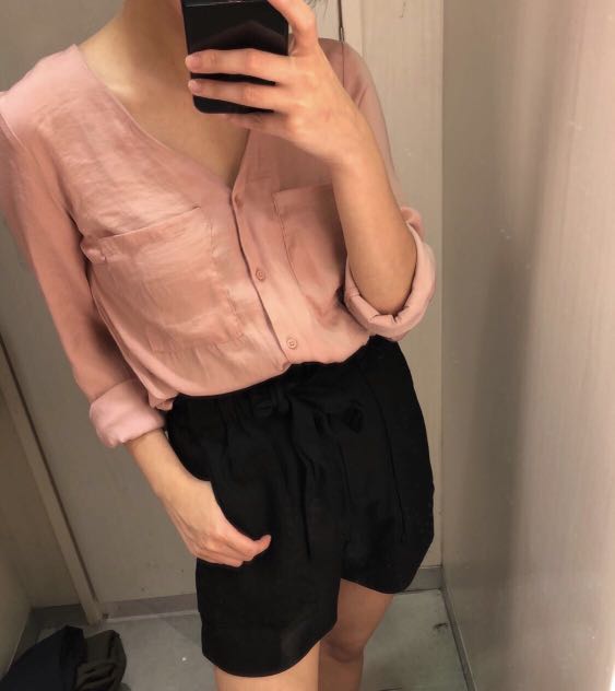 satin blouse forever 21