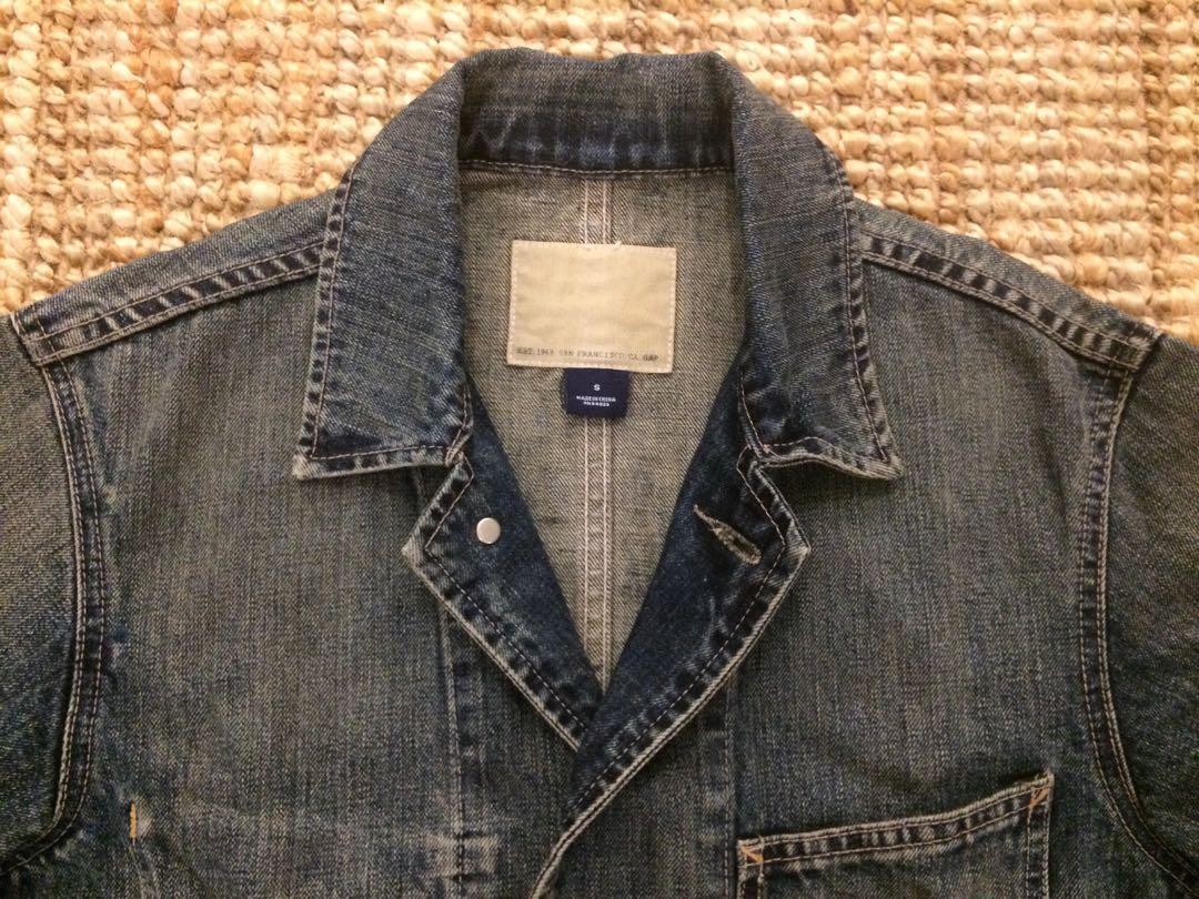 gap work jacket