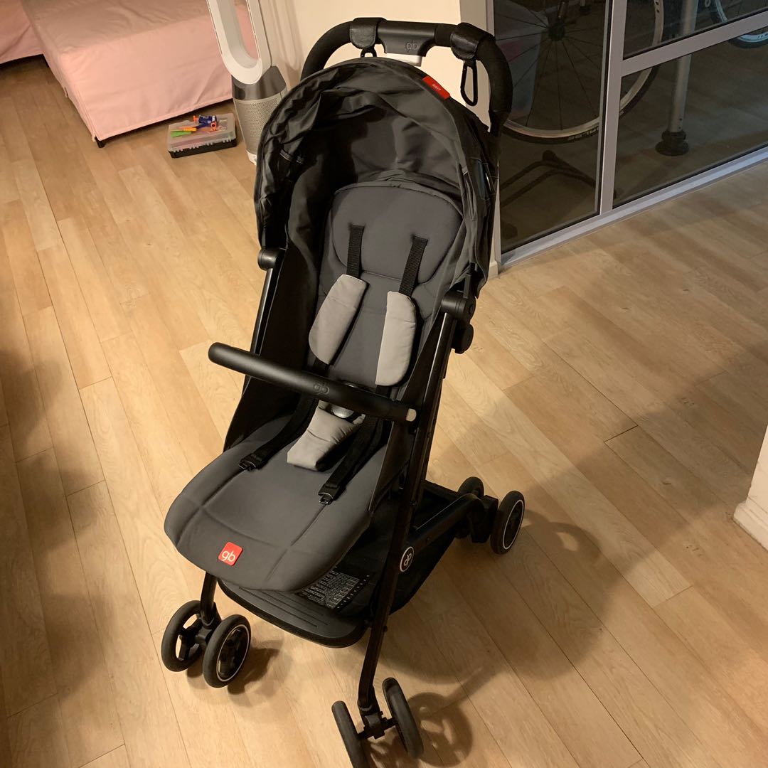 GB Gold Qbit Silver Fox Grey Babies Kids Going Out Strollers