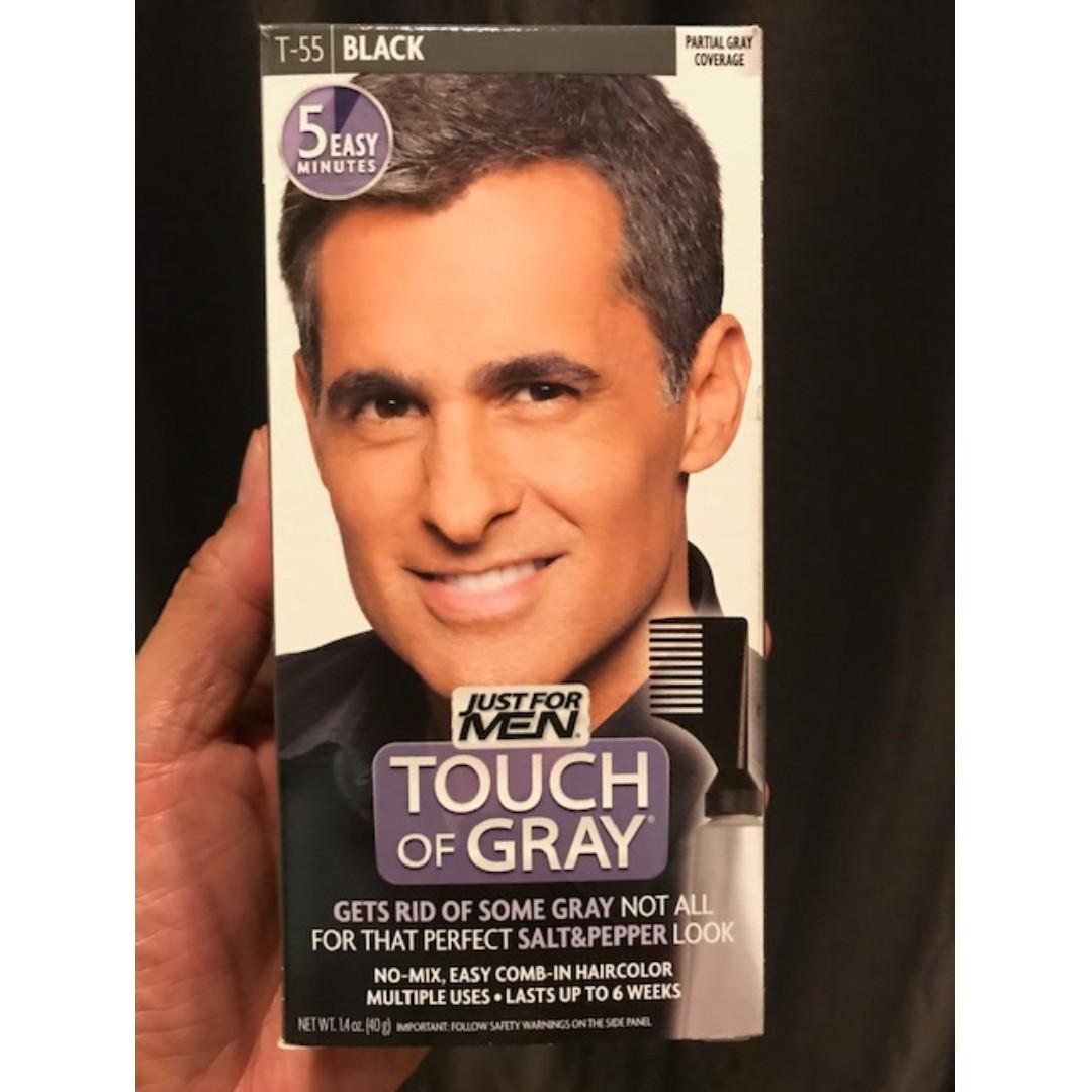 Hair Color Men S Just For Men Touch Comb In Black On Carousell