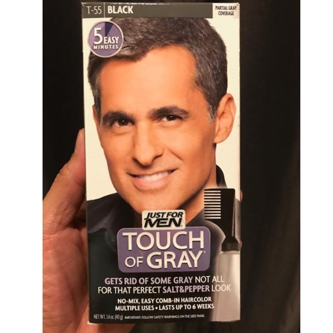 Hair Color Men S Just For Men Touch Comb In Black On Carousell