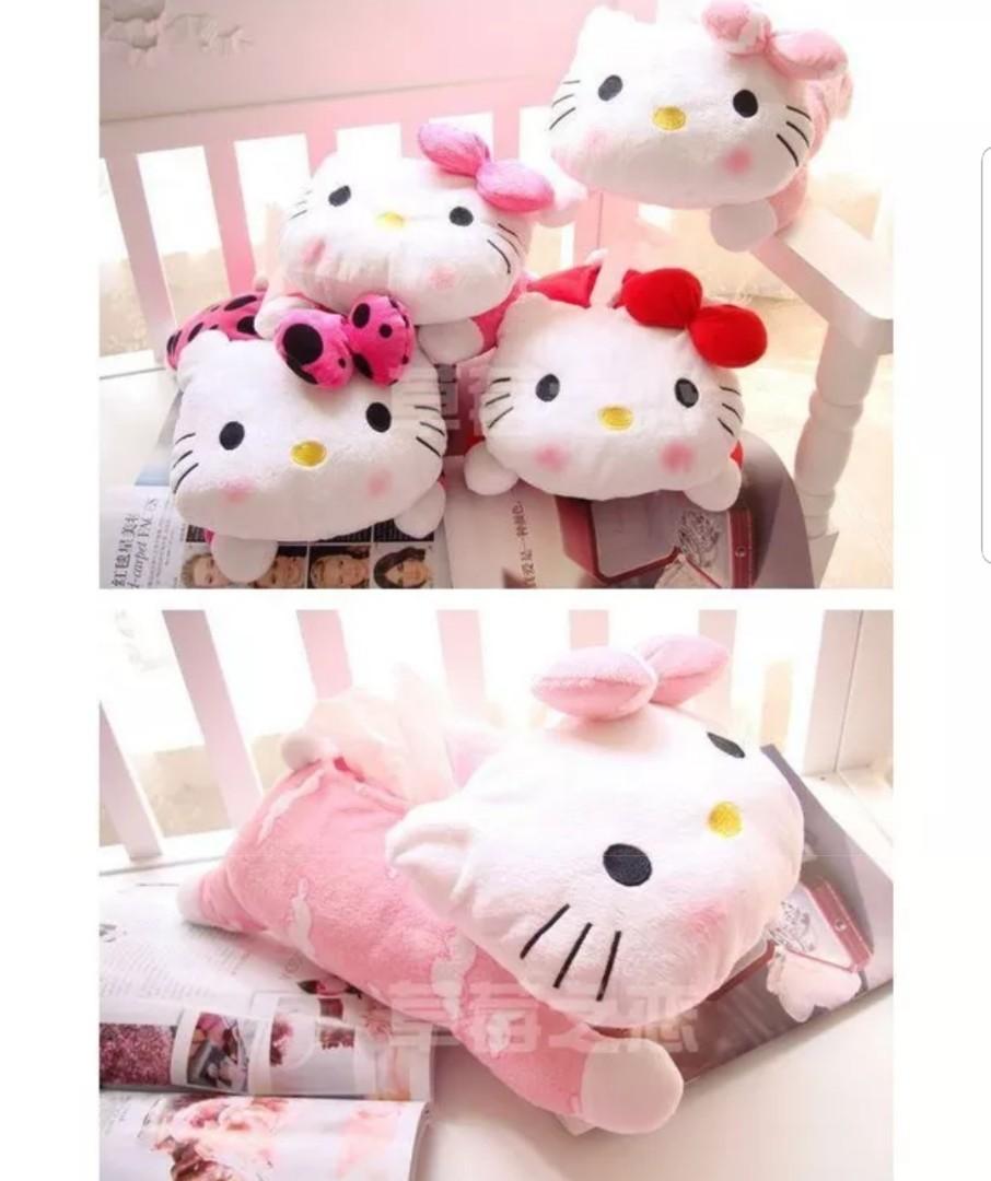 Hello Kitty Tissue Holder, Everything Else on Carousell