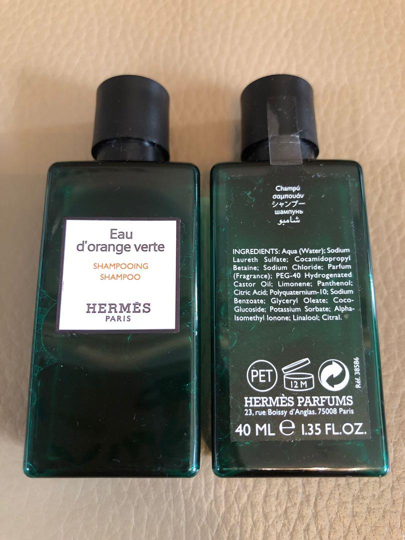 Hermes Eau d’orange verte skin care travel set , 美容＆化妝品, 頭髮護理, 沐浴 ＆ 身體