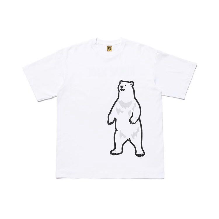 Human Made Standing Polar Bear Tee Men S Fashion Clothes Tops