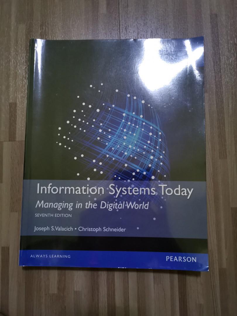 Information Systems Today Managing In The Digital World 7th