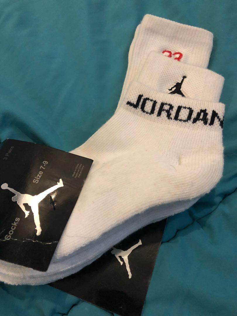 jordan socks size