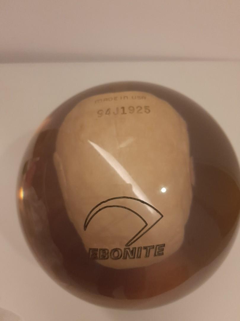 Limited Edition 15lbs Original Ebonite Skull ball, Sports Equipment, Sports & Games, Billiards