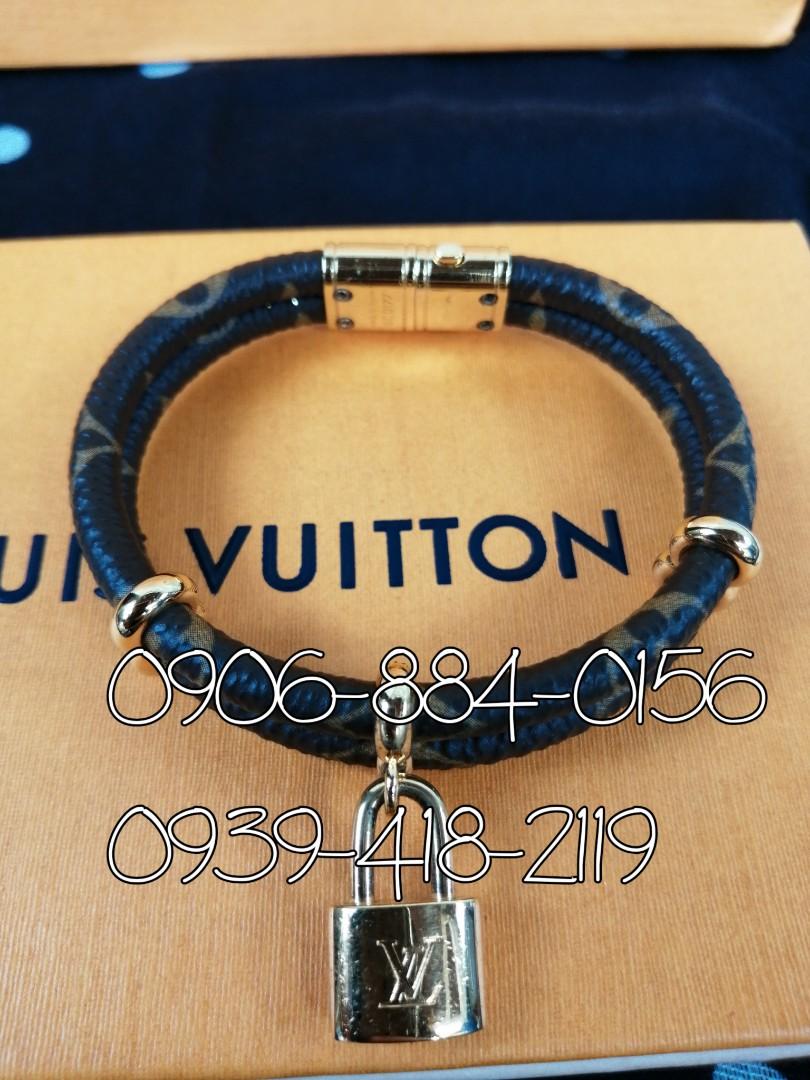 Louis Vuitton Monogram Keep It Twice Bracelet 17 528175