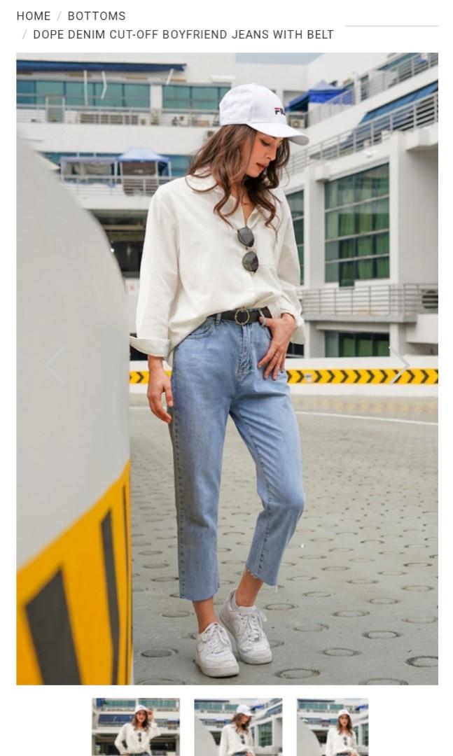 Cut off boyfriend best sale jeans