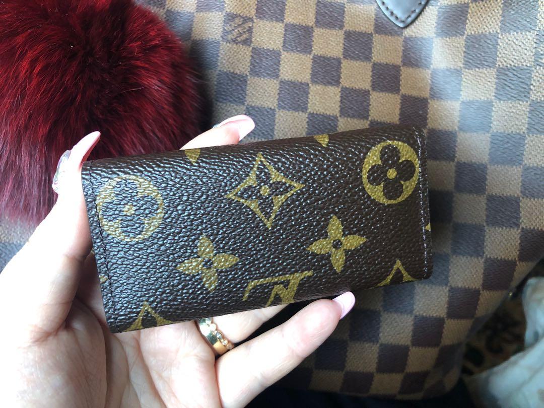 LV Louis Vuitton 4 Key Holder Luxury on Carousell
