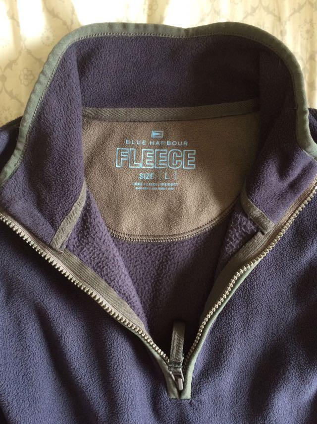 Blue Harbour Fleece pullover jacket 