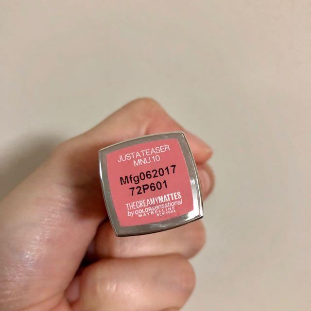 just a teaser maybelline