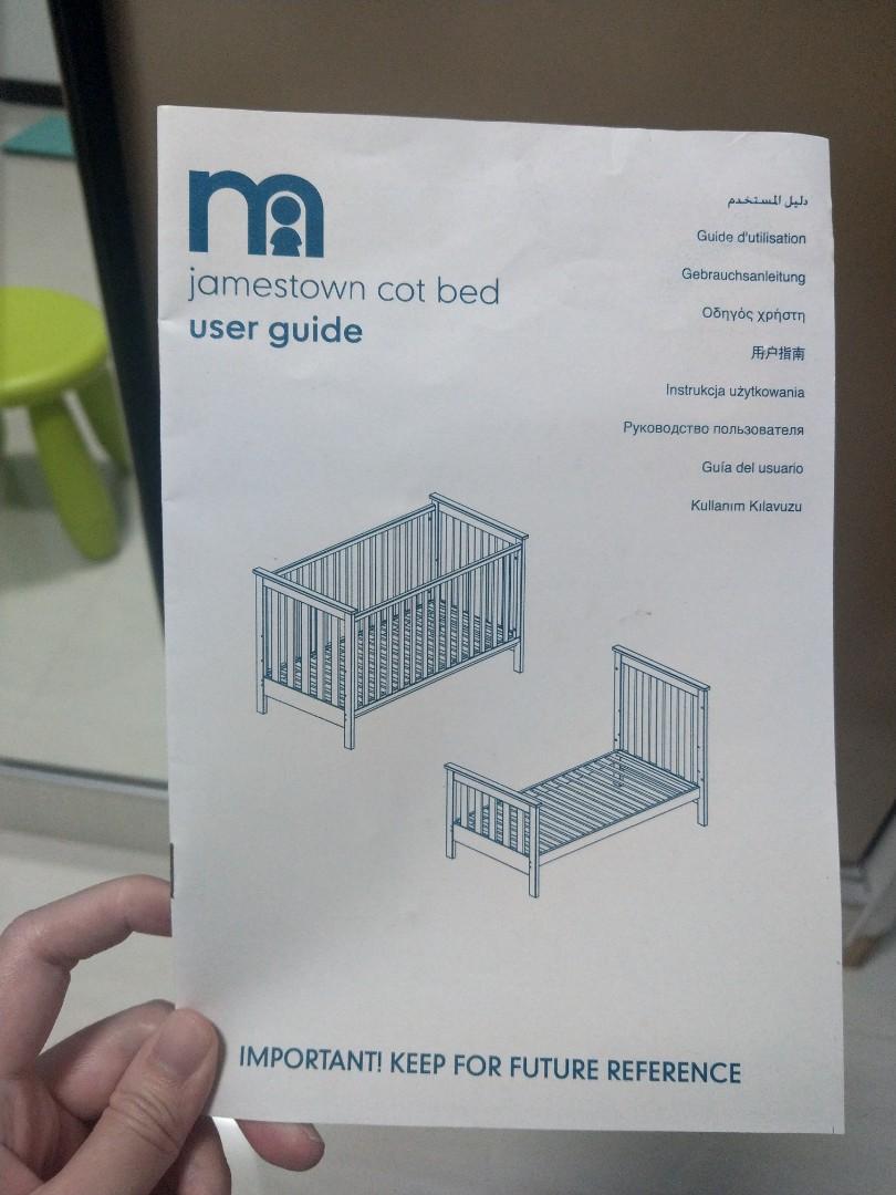 Mothercare Jamestown Cot Bed, Babies & Kids, Baby Nursery & Kids ...