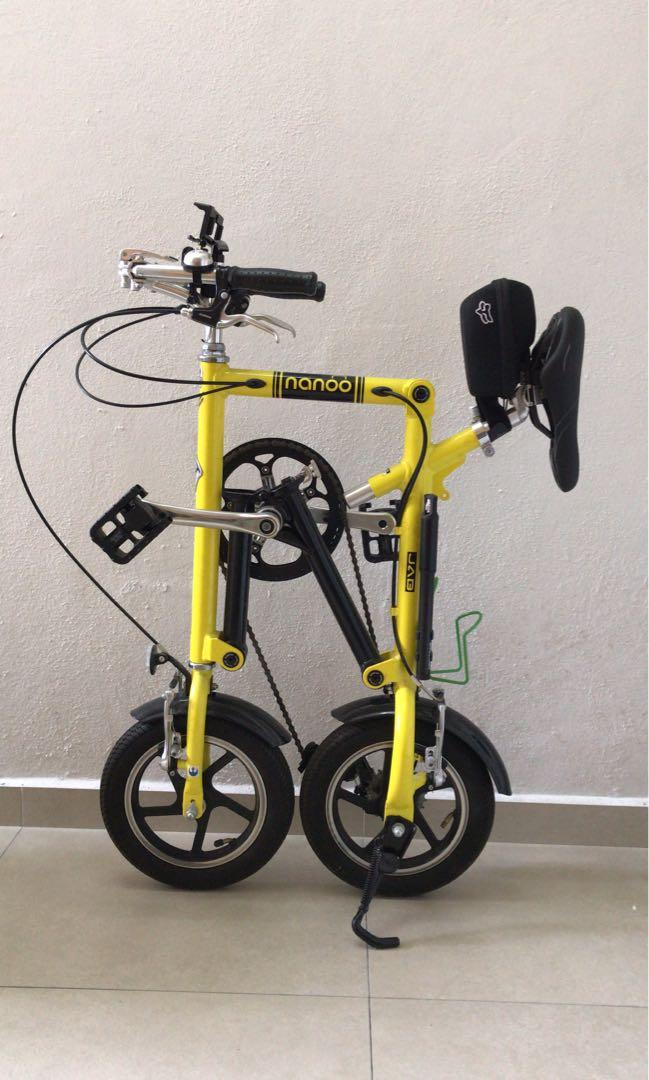 nanoo folding bike