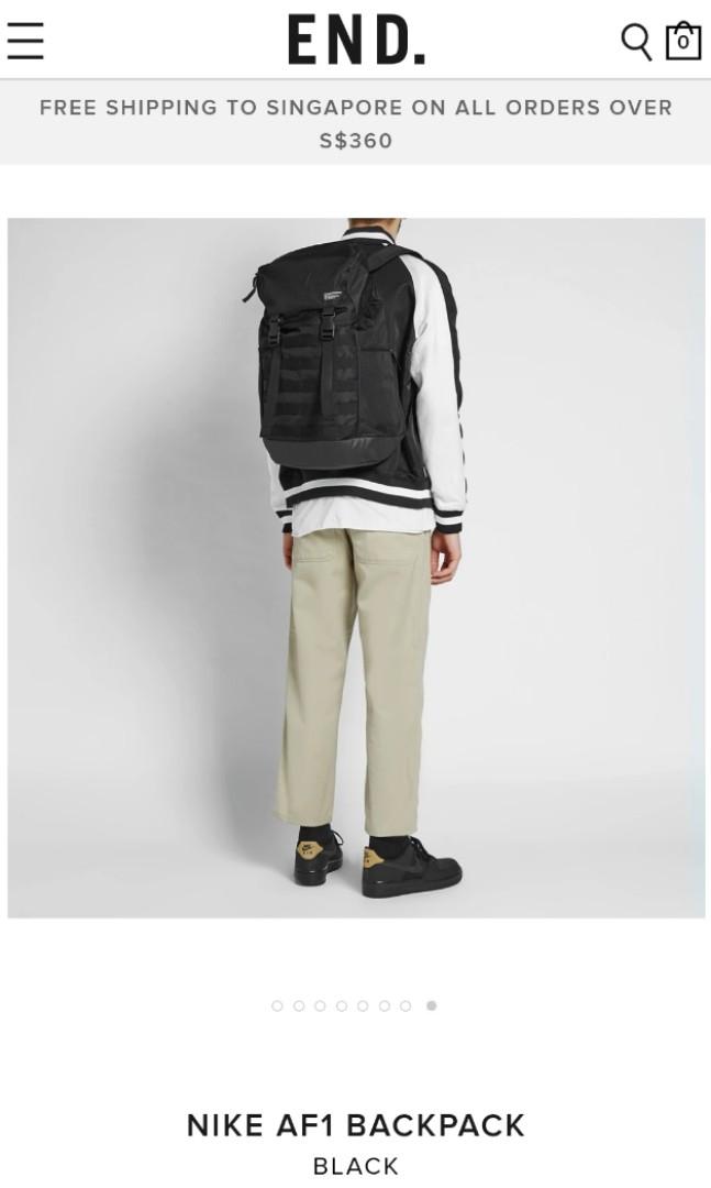 Nike af1 cheap backpack dimensions