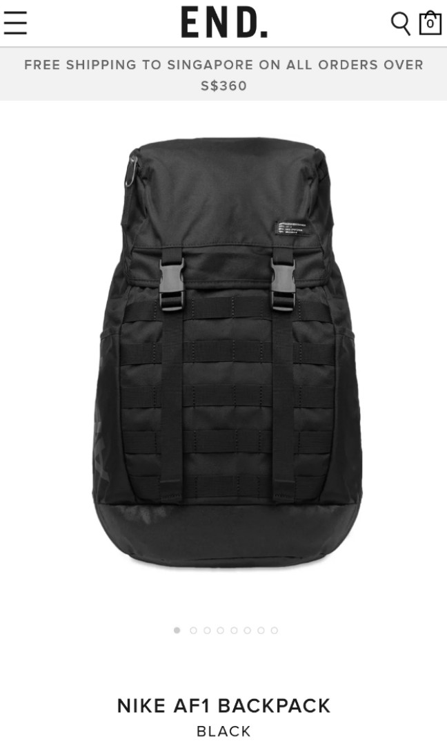 Nike af1 backpack clearance black