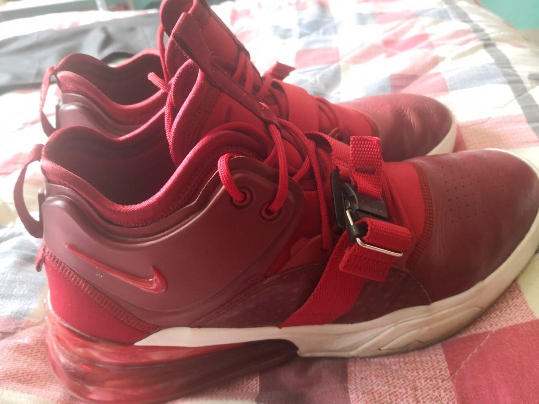 Nike air force 270 red croc online