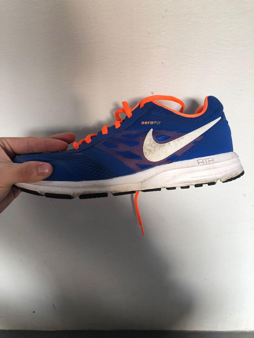 nike air blue orange