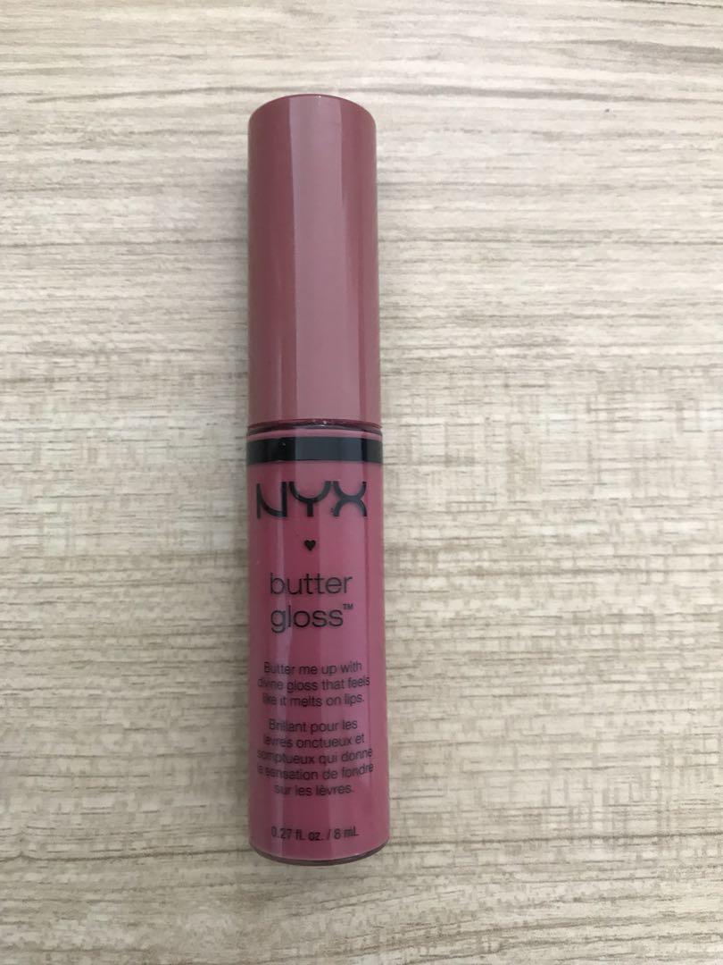 Nyx Butter Gloss In Angel Food Cake , Beauty & Personal Care, Face, Makeup  On Carousell