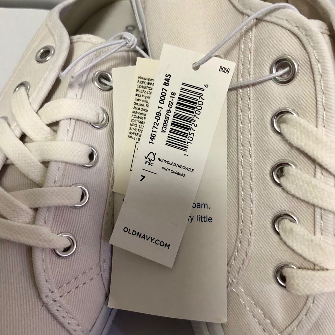 old navy canvas sneakers