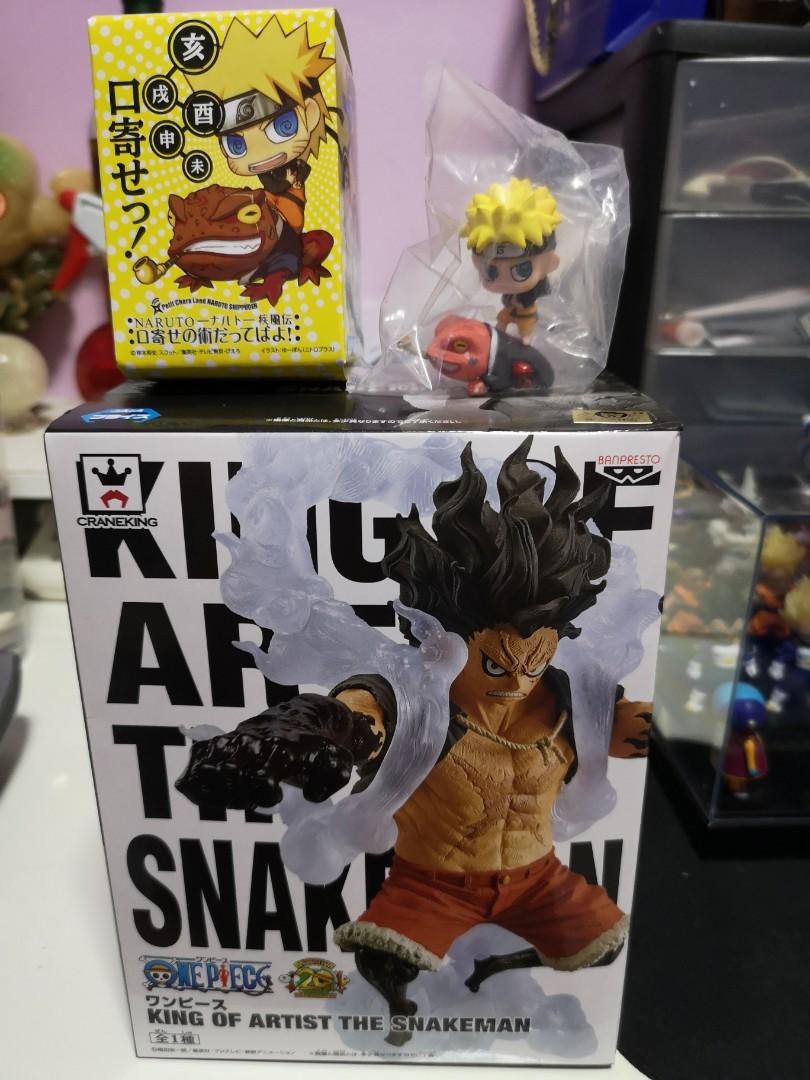 One Piece Luffy With Free Naruto Toys Games Bricks Figurines On Carousell