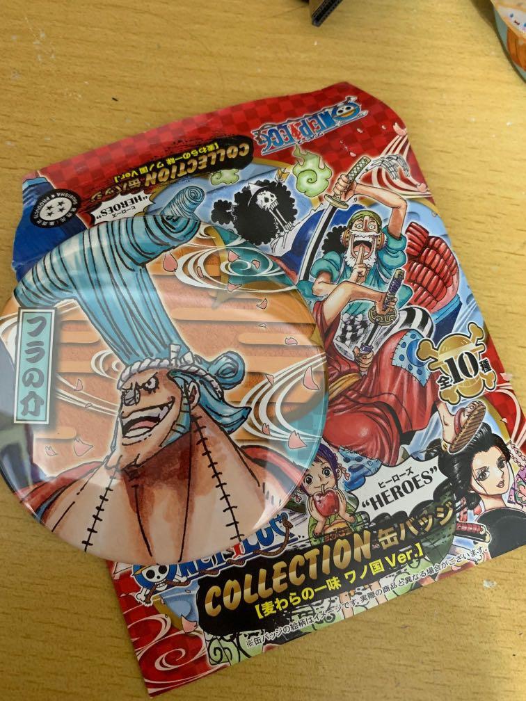 One Piece Wano Country Franky badge, Hobbies & Toys, Memorabilia ...