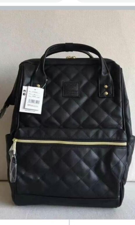 anello quilted leather backpack