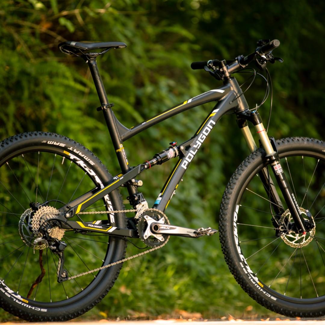27.5 dual suspension mountain bike