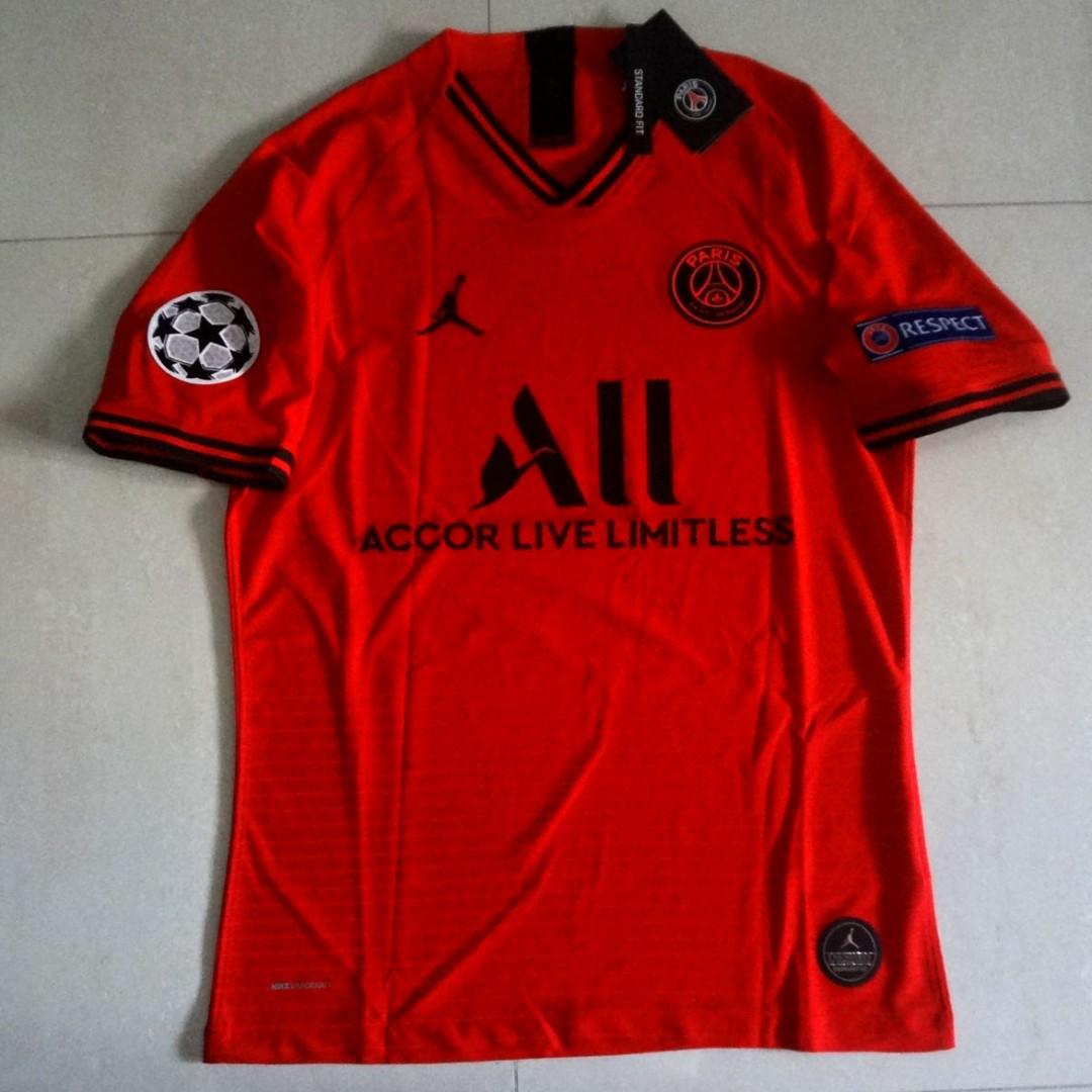Psg Paris Saint Germain Away Player Version 19 20 Soccer Jersey