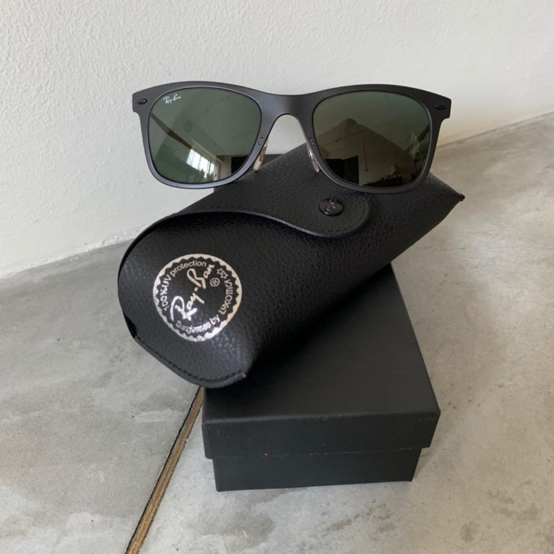 ray ban wayfarer sunglasses matte black