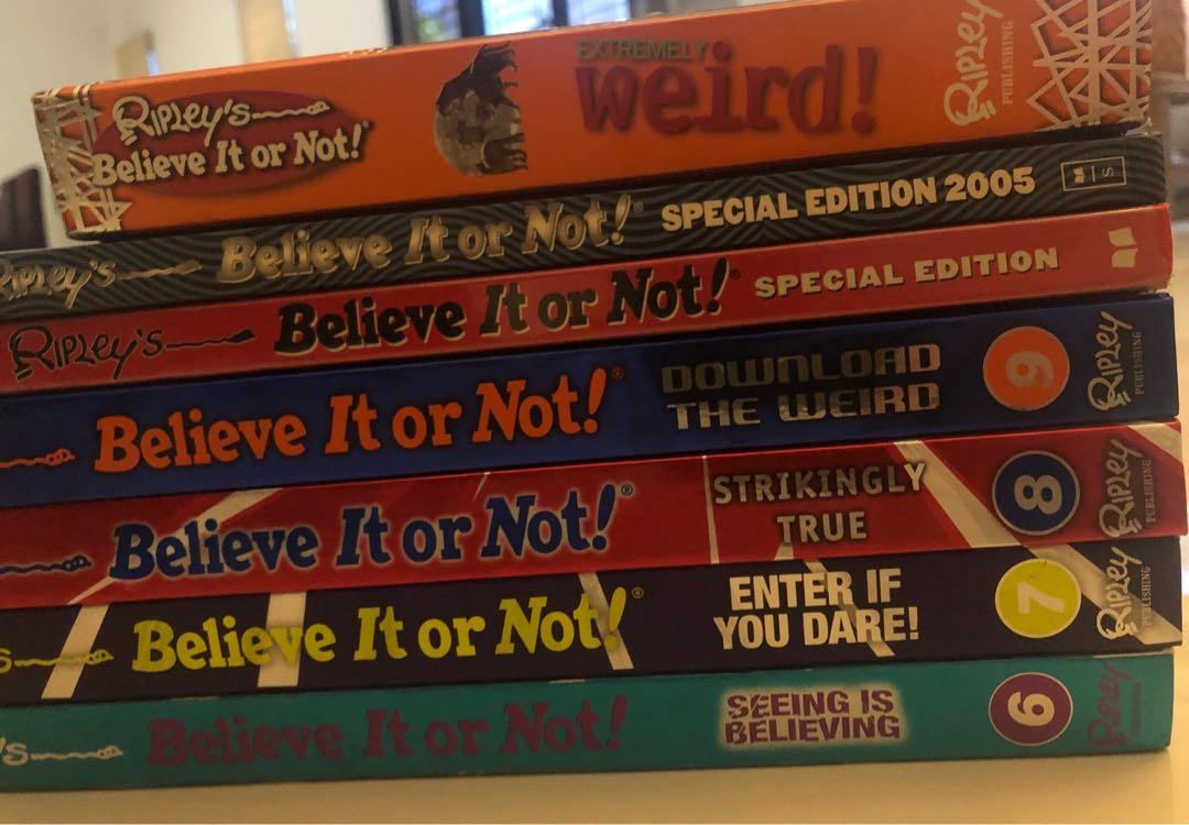 Ripley's Believe It or Not! Book Set, Hobbies & Toys, Books & Magazines