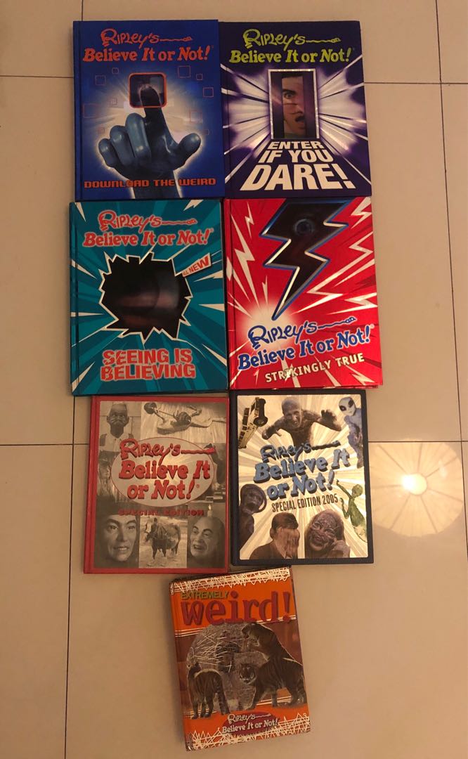 Ripley's Believe It or Not! Book Set, Hobbies & Toys, Books & Magazines
