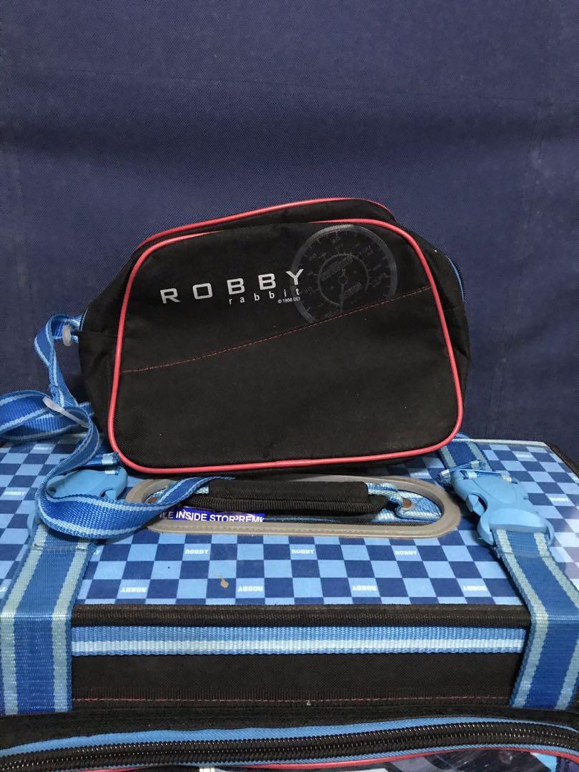 Robby rabbit wheeled bag, Babies & Kids, Going Out, Diaper Bags ...