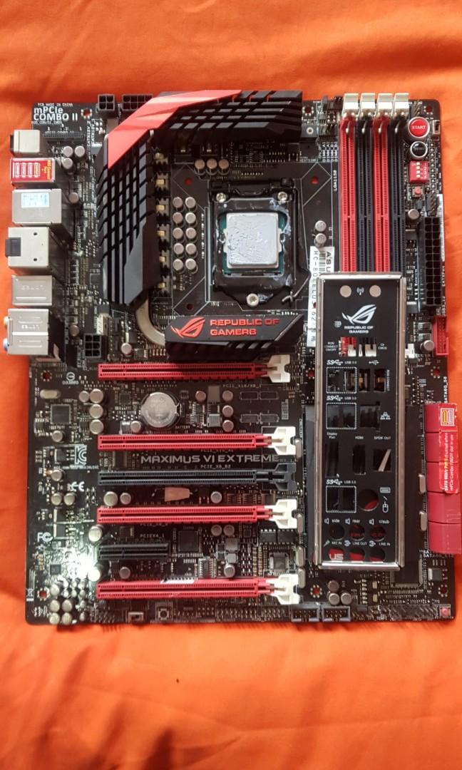 Selling Bundle Core I7 4790k Motherboard Electronics Computer Parts Accessories On Carousell