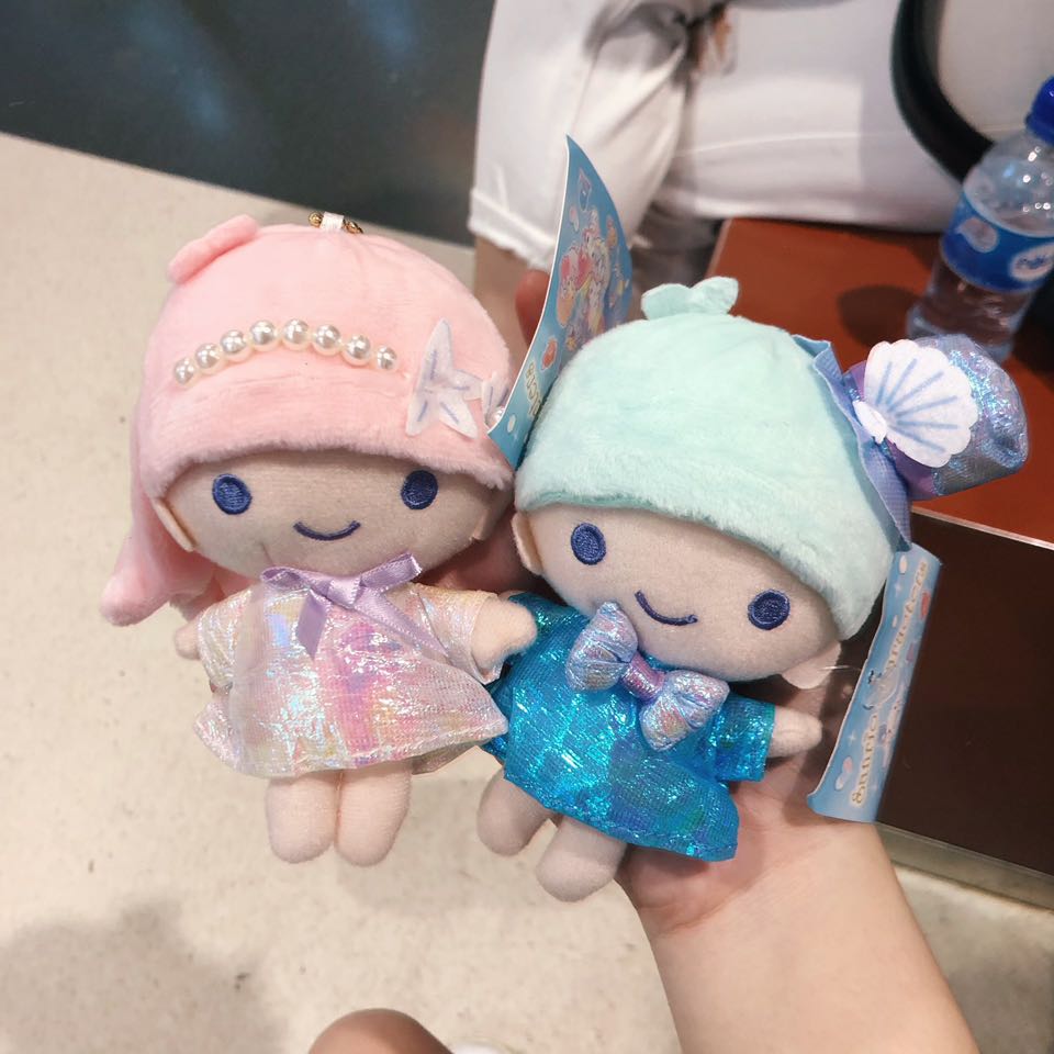 Rare Sanrio Voce Verita Collaboration of Little Twin Stars Lala Keychain 