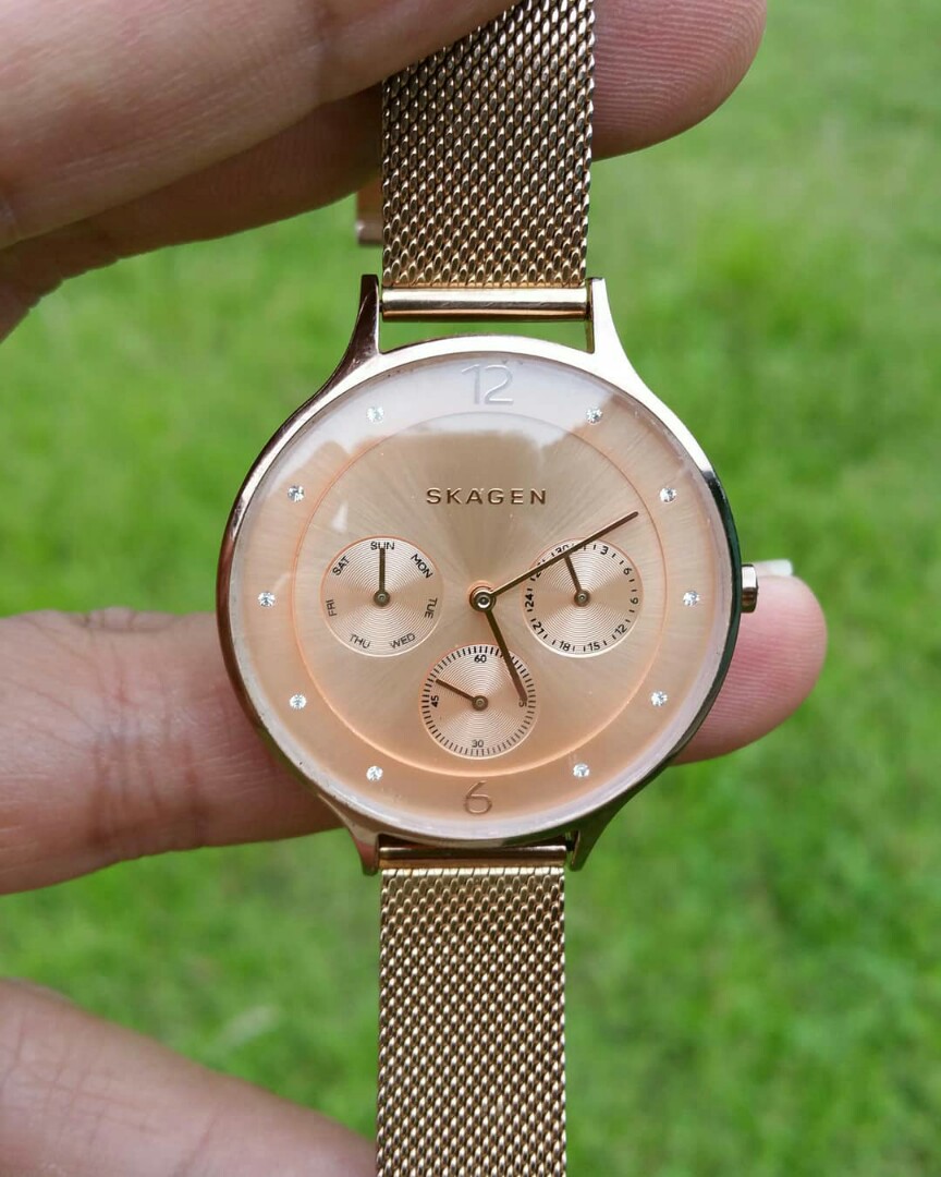 skagen denmark skw 2314 Fesyen Wanita Jam Tangan di Carousell