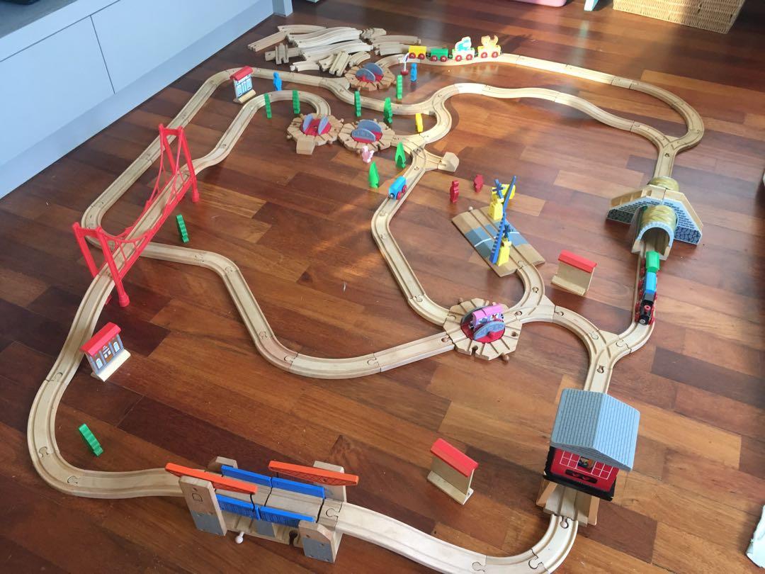 Tesco wooden train set online