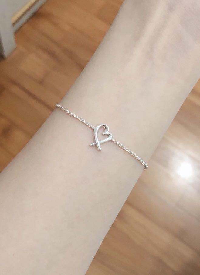 tiffany loving heart bracelet